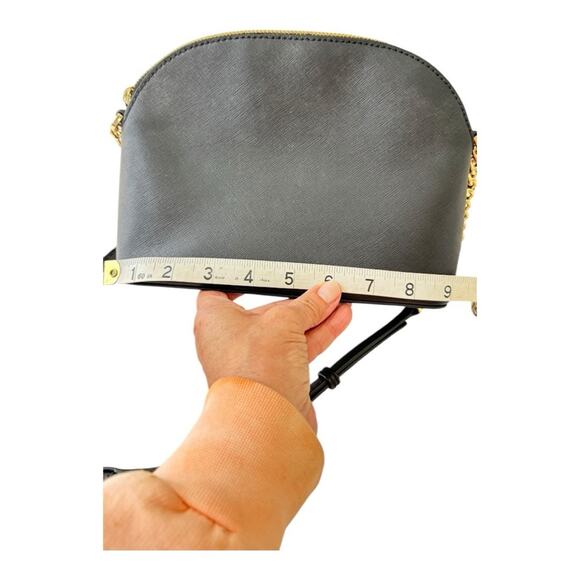 Michael Kors Black Leather Crossbody Handbag - Picture 8 of 16